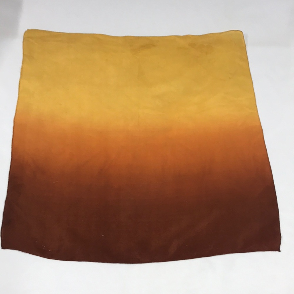 Vintage Short Oblong Ombre Scarf